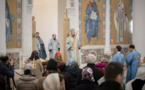 Mgr Jean, métropolite de Chersonèse et d'Europe occidentale a célébré la Divine Liturgie du dimanche du pharisien et du publicain en la cathédrale de la Sainte Trinité à Paris