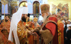 L'archevêque Antoine de Chersonèse et d'Europe Occidentale a été élevé à la dignité de métropolite