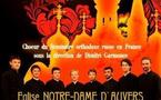 Le choeur du Séminaire orthodoxe russe en France donnera un concert à l'église d'Auvers-sur-Oise le 9 décembre prochain
