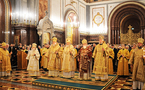 Les primats des Eglises de Géorgie, de Pologne, de Tchéquie et de Slovaquie en visite au patriarcat de Moscou