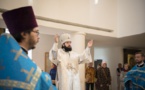 Le métropolite Antoine a célébré la Divine Liturgie en la cathédrale de la Sainte Trinité