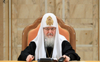 Le patriarche Cyrille de Moscou a adressé un message de félicitations à M. François Hollande