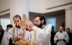 La Sainte Théophanie : métropolite Antoine a célébré la Divine Liturgie en la cathédrale de la Sainte Trinité à Paris