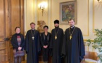 Monseigneur Antoine a rencontré le maire du VII arrondissement de Paris Rachida Dati