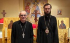 L'exarque du patriarche visite la paroisse en l'honneur de Saint Grégoire Palamas et Sainte Attale à Strasbourg