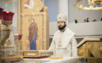 Fête de la Circoncision du Seigneur selon la chair: le métropolite Antoine a célébré la Divine Liturgie en la cathédrale de la Sainte Trinité à Paris