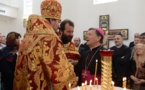 Liturgie épiscopale dans la nouvelle église Sainte-Marie-Madeleine à Madrid