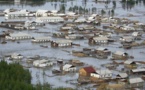 Quête en faveur des victimes des inondations dans les régions de l'Extrême Orient russe