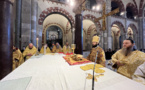 Le métropolite Antoine de Chersonèse a célébré la Divine liturgie à la basilique Saint-Ambroise de Milan