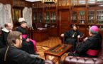 Rencontre à Moscou entre le métropolite Hilarion de Volokolamsk et le cardinal Kurt Koch