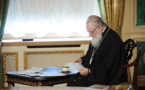 Message du patriarche Cyrille de Moscou au président élu de l'Ukraine P. Porochenko
