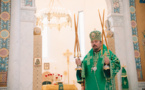 Le jour de la mémoire du saint Serge de Radonezh Monseigneur Nestor a célébré la Divine Liturgie en la cathédrale de la Sainte Trinité