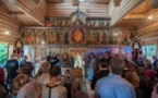 Consécration de l'église en bois du Séminaire orthodoxe russe d'Épinay-sous-Sénart