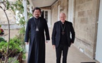 Le métropolite Nestor a rencontré l’archevêque catholique de Bordeaux