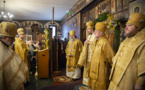 Les hiérarques de l’Exarchat patriarcal d’Europe occidentale ont célébré la Divine Liturgie en l’église cathédrale des Trois Saints Hiérarques à Paris