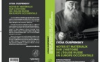 Parution du livre "Lydia OUSPENSKY, Note et matériaux sur l’Histoire de l’Église russe en Europe occidentale"