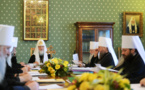 Session du Saint-Synode du patriarcat de Moscou