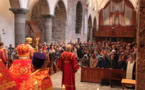 Pèlerinage des paroisses orthodoxes russes en Suisse à l'abbaye Saint-Maurice d'Agaune