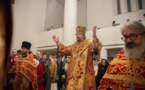 La nuit de la Résurrection du Christ : le métropolite Nestor a célébré les offices de Pâques en la cathédrale de la Sainte Trinité