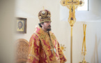 Clôture de la fête de Pâques: le métropolite Nestor a célébré la Divine Liturgie en la cathédrale de la Sainte Trinité à Paris