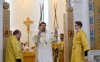 Le métropolite Nestor a célébré la Divine Liturgie en la cathédrale de la Sainte Trinité à Paris