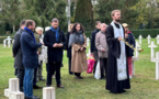 Une pannychide a été célébré sur les tombes des soldats du Corps Expéditionnaire Russe