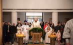 La Nativité du Christ: Mgr Nestor a célébré la Divine Liturgie en la cathédrale de la Sainte Trinité à Paris