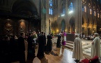 Les séminaristes du diocèse de Chersonèse et de Saint-Pétersbourg ont vénéré la Couronne d'épines à Notre-Dame de Paris