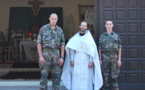 Visite pastorale du hiéromoine Alexis (Dumond) au régiment aéroporté de la Légion Etrangère