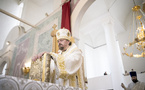 Monseigneur Nestor a célébré la Divine Liturgie du 7ème dimanche de Pâques en la cathédrale Sainte-Trinité à Paris