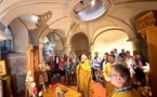 Une Divine Liturgie a été célébrée auprès des reliques de la sainte impératrice Hélène à Paris