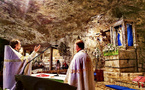 Une Divine Liturgie fut célébrée en l’église rupestre de Gargano, en Italie