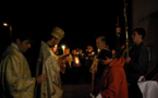 Célébrations pascales au monastère Sainte-Trinité à Dompierre