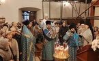 Monseigneur Marc a célébré la Liturgie en l’église Saint-Nicolas-du-Yamsk à Riazan