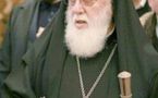 Le patriarche Elie propose d'utiliser le potentiel des Eglises russe et géorgienne pour améliorer les relations entre les deux pays