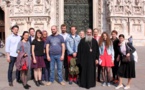 L’association de la jeunesse orthodoxe «Chersonèse » est partie en pèlerinage en Italie et en Suisse