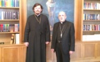 L’évêque Nestor de Chersonèse a rencontré l’archevêque de Madrid Monseigneur Carlos Osorio Serra