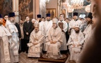 Le métropolite Marc a célébré la dernière Divine Liturgie à Ryazan avant son départ en Europe occidentale