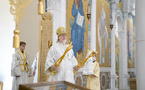 Le samedi des défunts d'avant Pentecôte: Monseigneur Marc a célébré en la cathédrale de la Sainte Trinité