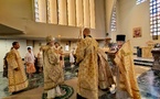 Son Éminence Marc a célébré la Divine Liturgie à Monaco