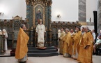 Le métropolite Marc a célébré la Liturgie en la cathédrale de la Dormition à Budapest