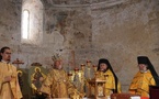 Le métropolite Marc a célébré la Liturgie en la paroisse Saints Séraphim et Nectaire à Navate (Espagne))