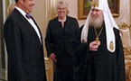 Le patriarche Alexis a reçu le président d'Estonie