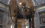 Prière orthodoxe sur les reliques des saints apôtres Pierre et Paul à Rome