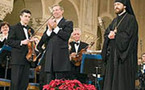 Un concert requiem pour la famille impériale russe à la cathédrale Christ-Sauveur de Moscou