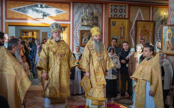 Le métropolite Marc a célébré la Liturgie en la cathédrale Marie-Madeleine à Madrid