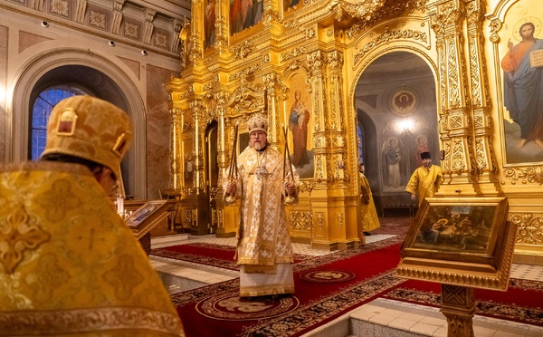 Dimanche des Saints Pères: le métropolite Marc a célébré la Liturgie à Ryazan
