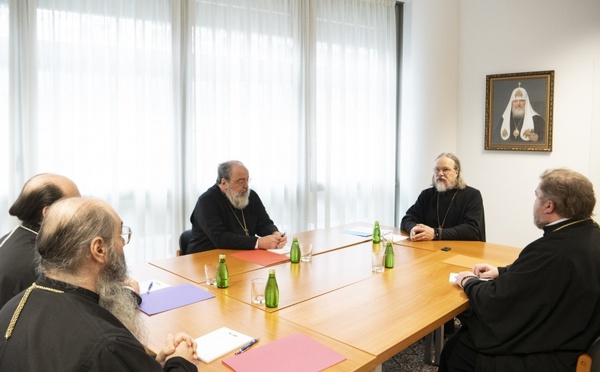 Réunion du Synode de l’Exarchat patriarcal en Europe occidentale à Paris