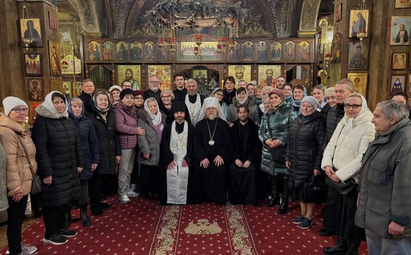 Le métropolite Marc s'est rendu en visite archipastorale à Bologne