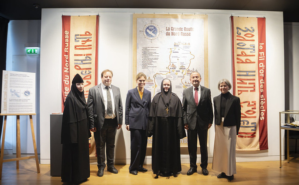 La cérémonie de clôture de l’exposition « La grande route russe du Nord. Le fil d’or des siècles »